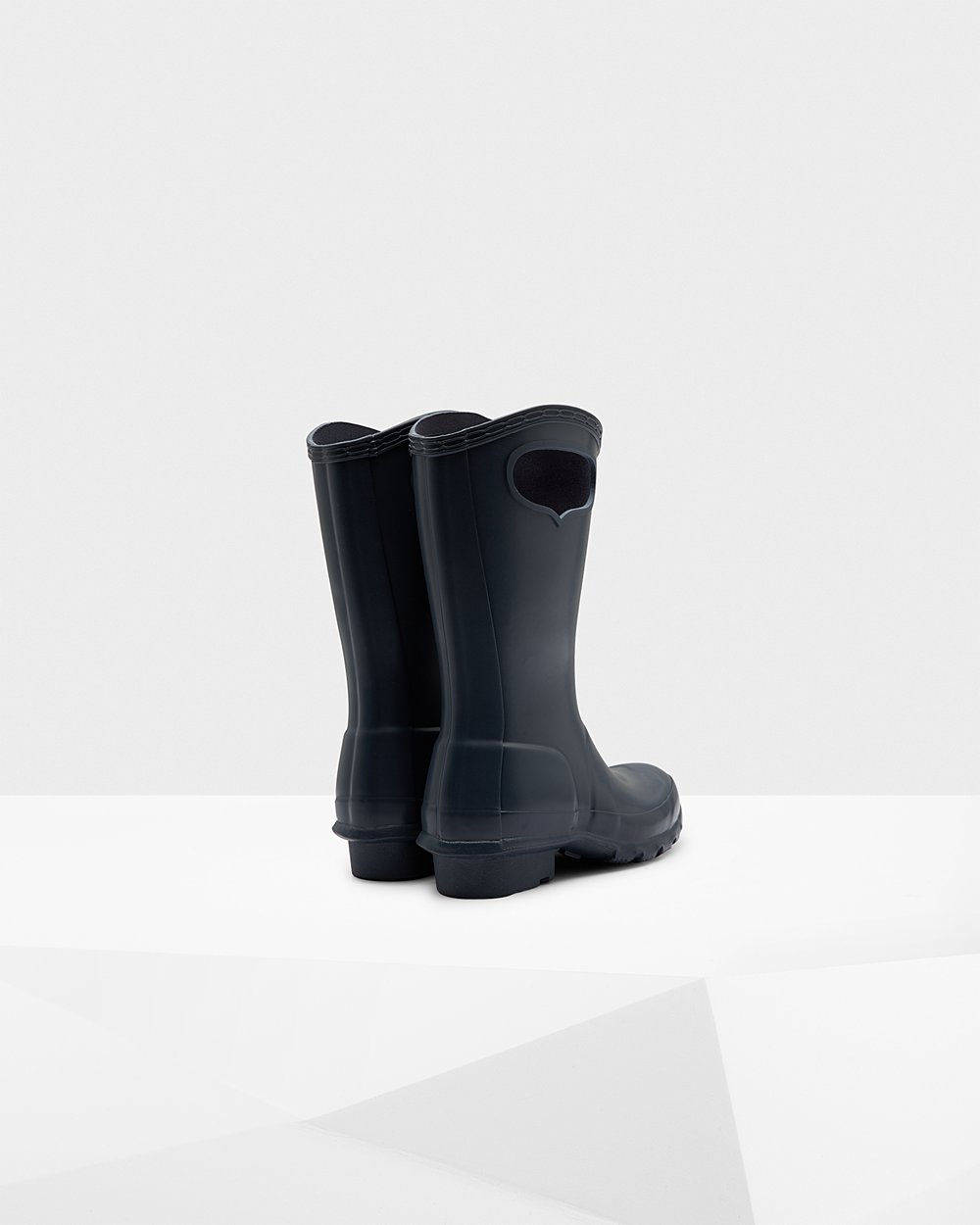 Botas de Lluvia Hunter Niños - Original Grab Handle - Azul Marino - NWEJULQ-80